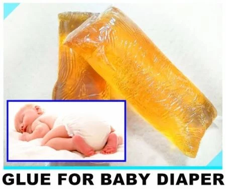 Bouwlijm voor het maken van babyluiers